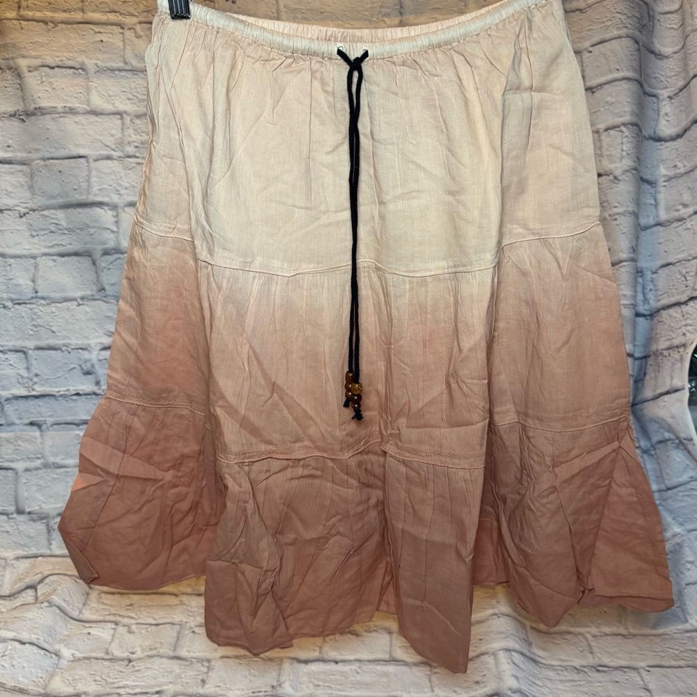 Ombre Tan Skirt